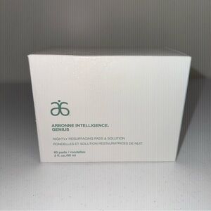 NEW Arbonne Intelligence® Genius Nightly Resurfacing Pads & Solution